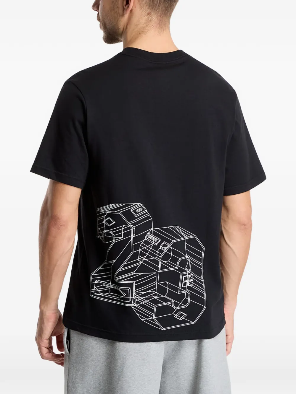 Jordan Sport Dri-FIT graphic T-shirt Zwart
