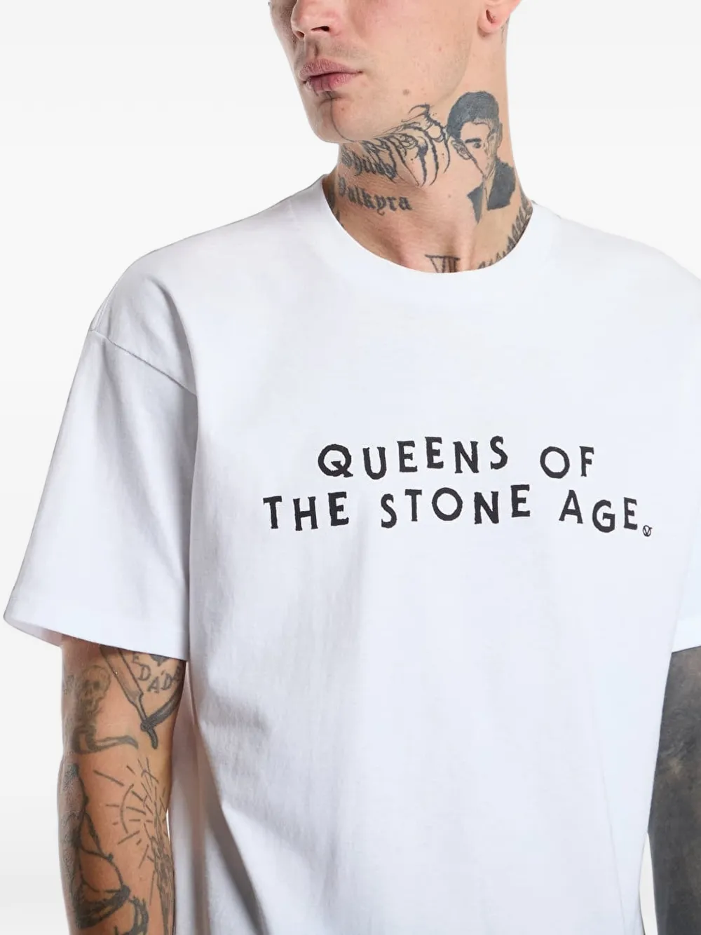 Vans Queen of the Stone Age T-shirt Wit