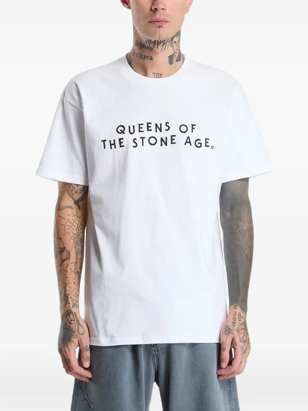 Vans Queen of the Stone Age T-shirt Wit