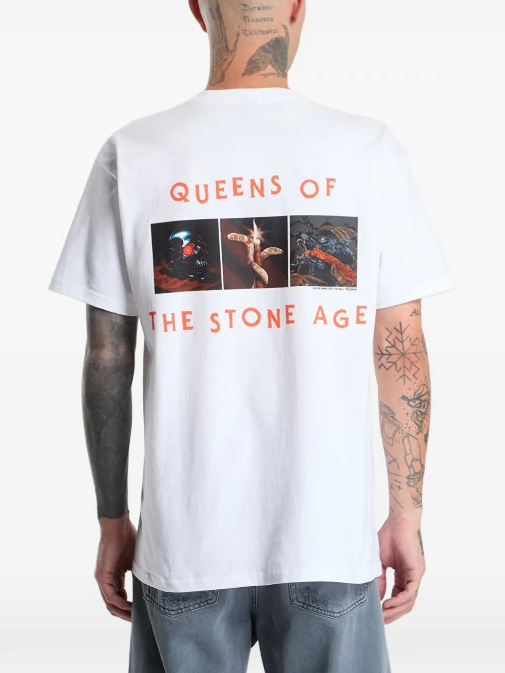 Vans Queen of the Stone Age T-shirt Wit
