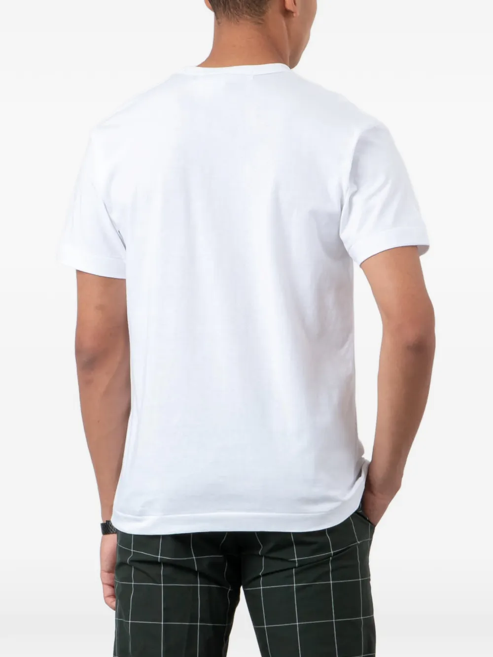Comme Des Garçons Play heart-print T-shirt Wit