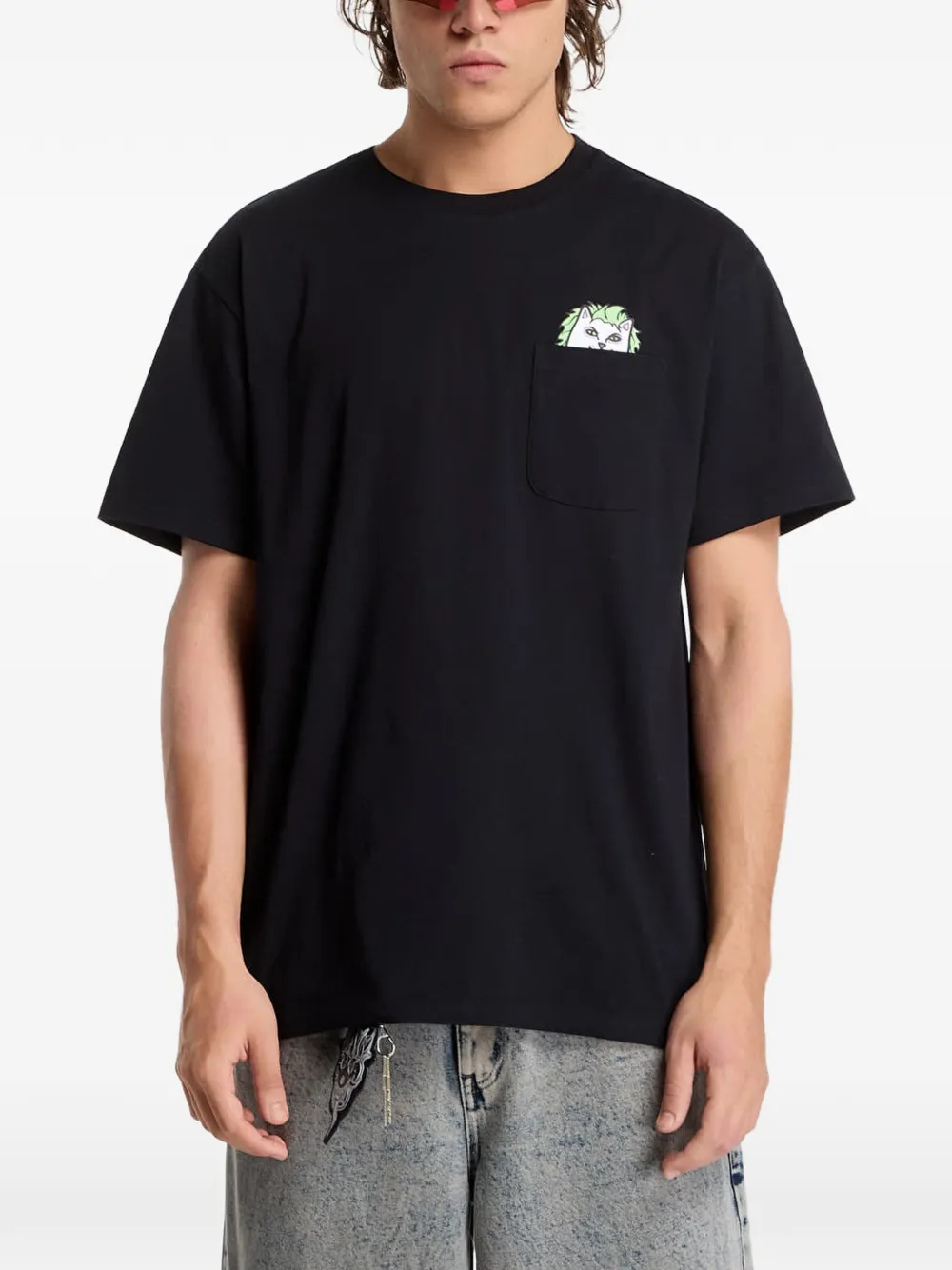 Ripndip Bug Drank Nerm pocket t-shirt Zwart