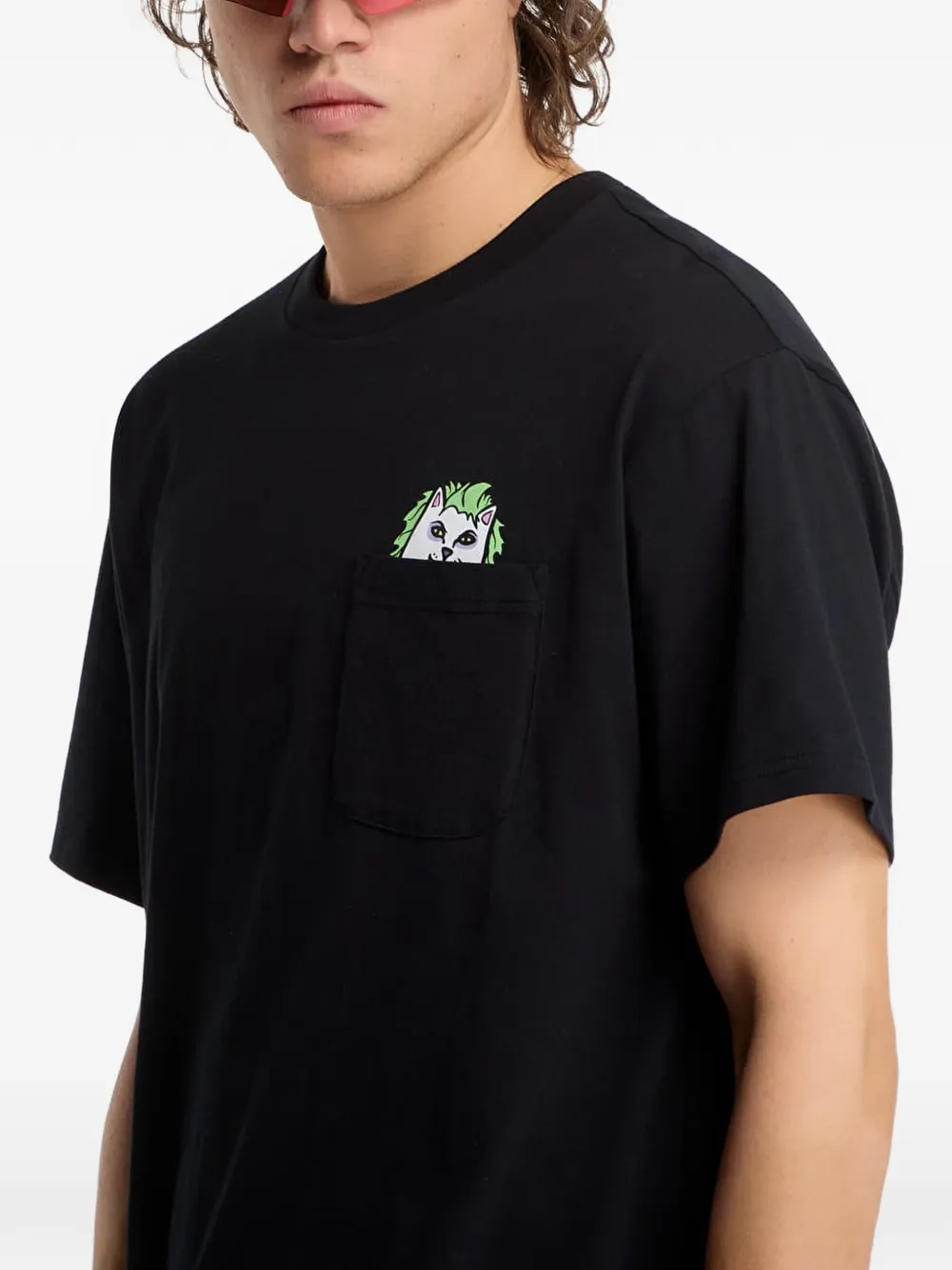 Ripndip Bug Drank Nerm pocket t-shirt Zwart