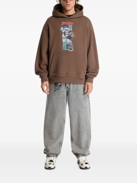 Ripndip Rokkunerm graphic-print hoodie