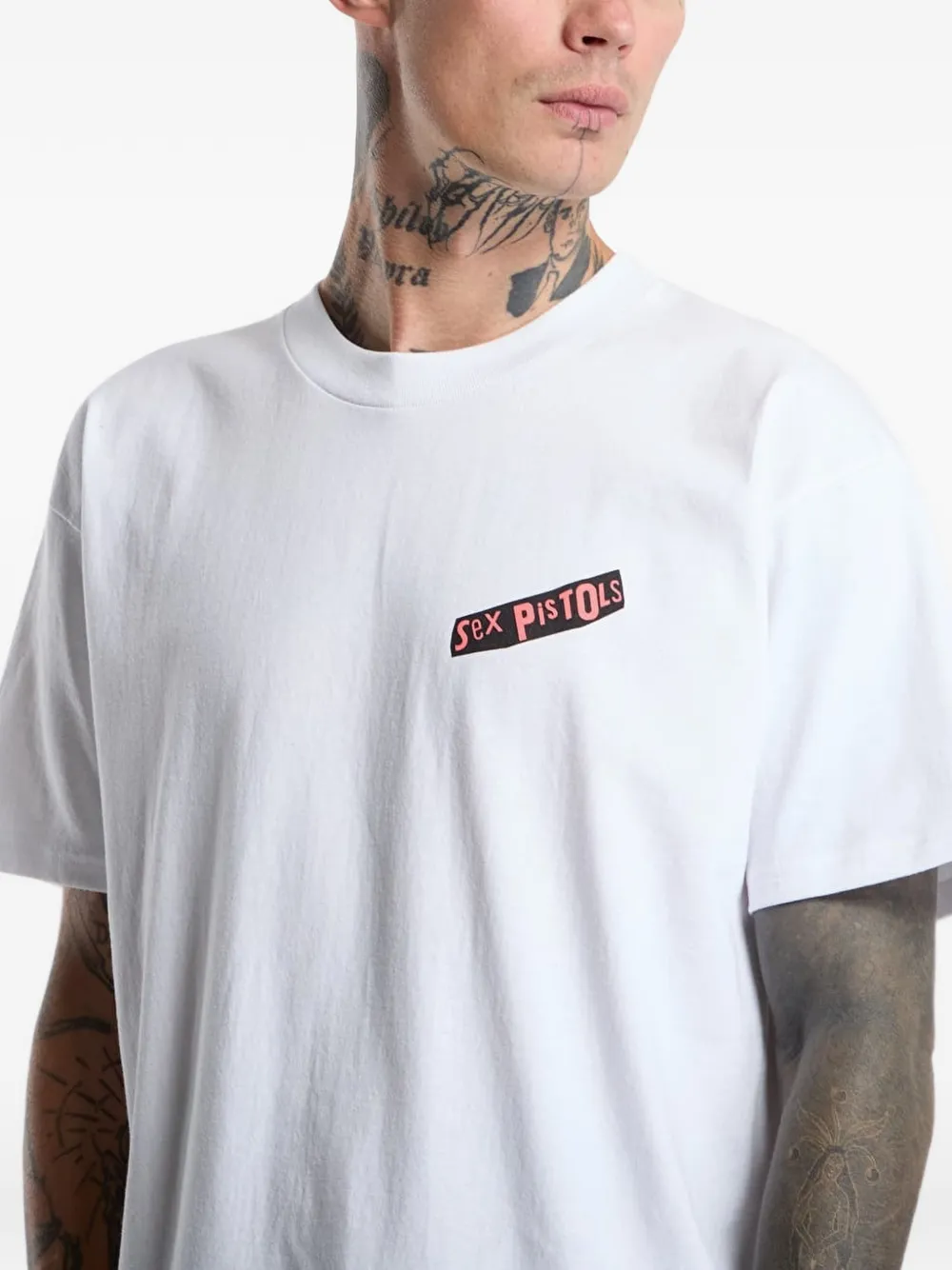 Vans Sex Pistols Run Wild on the Green T-shirt Wit