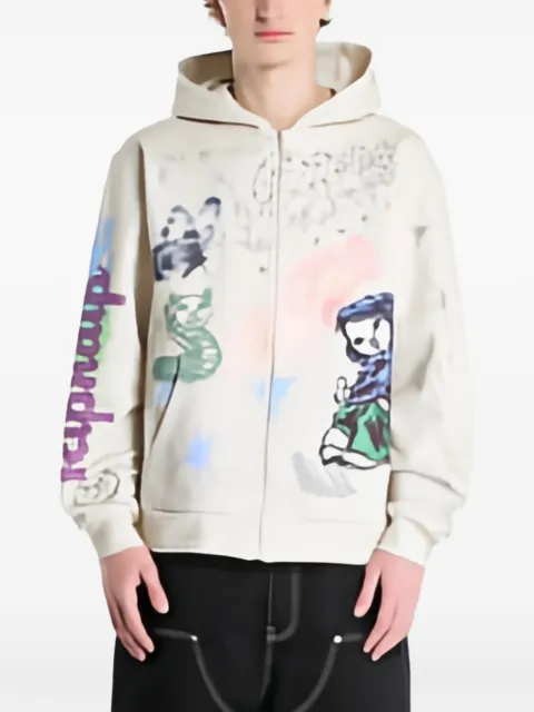 Ripndip Goosebumps graphic-print hoodie