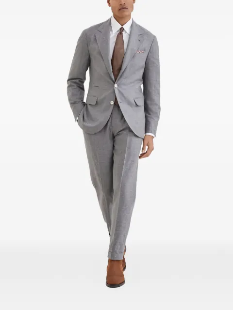 Brunello Cucinelli two-button tailored suit
