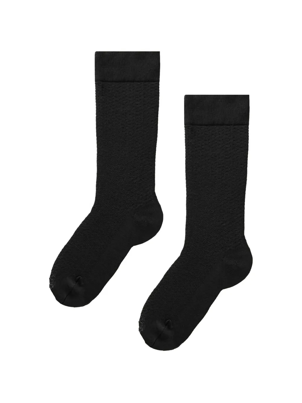 Wolford jacquard-pattern merino-blend socks Zwart
