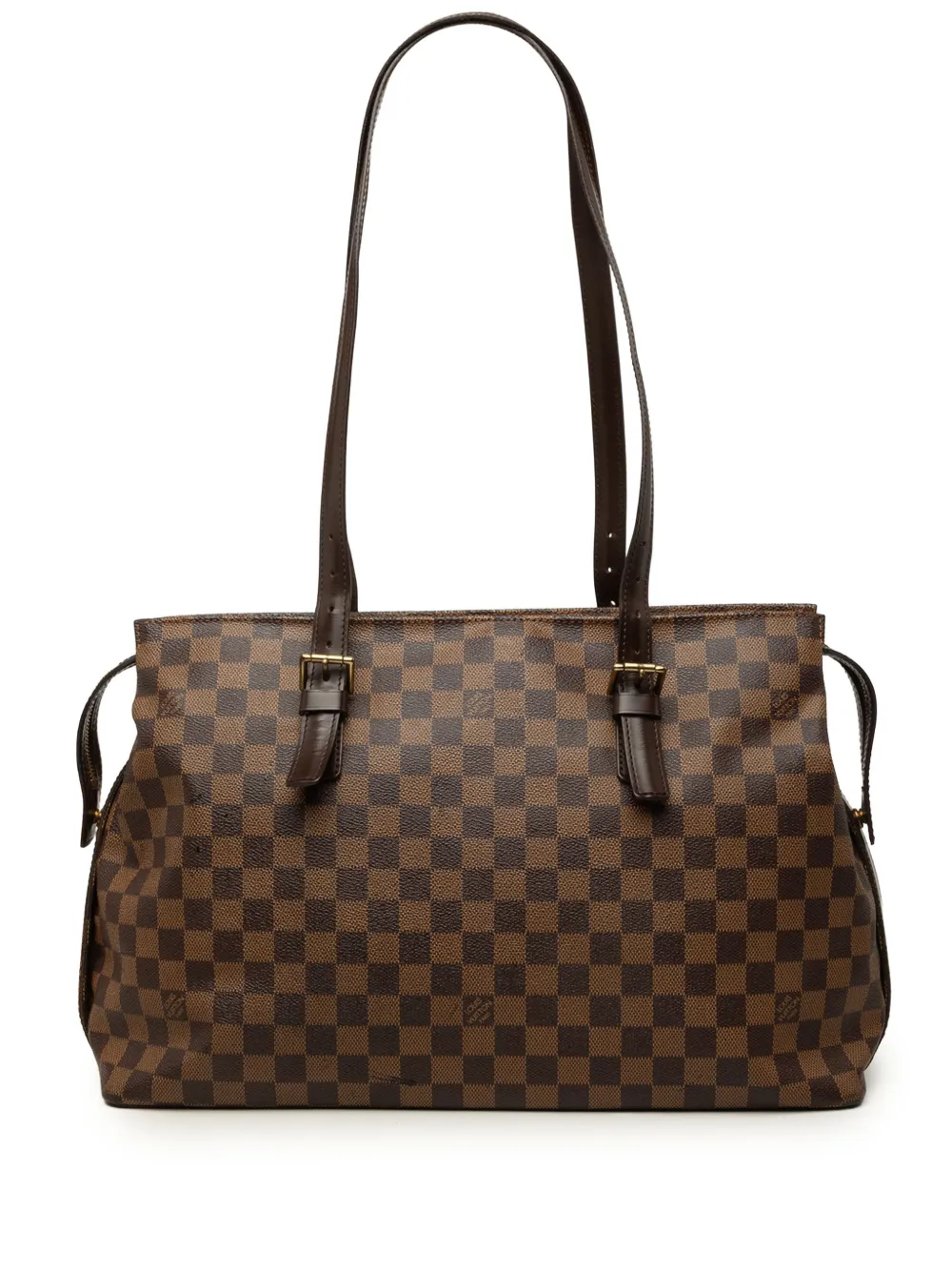 Louis Vuitton Pre-Owned 2005 Damier Ebene Chelsea shoulder bag - Brown