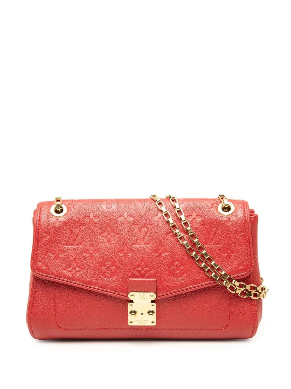 Louis Vuitton Pre-Owned 2014 Monogram Empreinte Saint Germain PM shoulder bag - Red