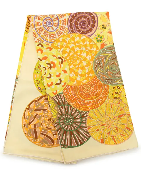 Hermès Pre-Owned 1999-2007 Reves D Escargots Silk Scarf 90 scarves