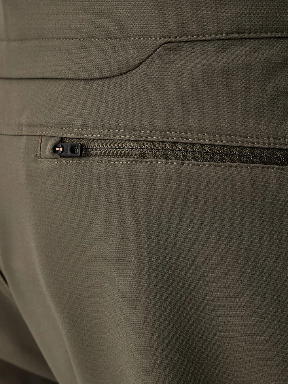 The North Face logo-print trousers Groen