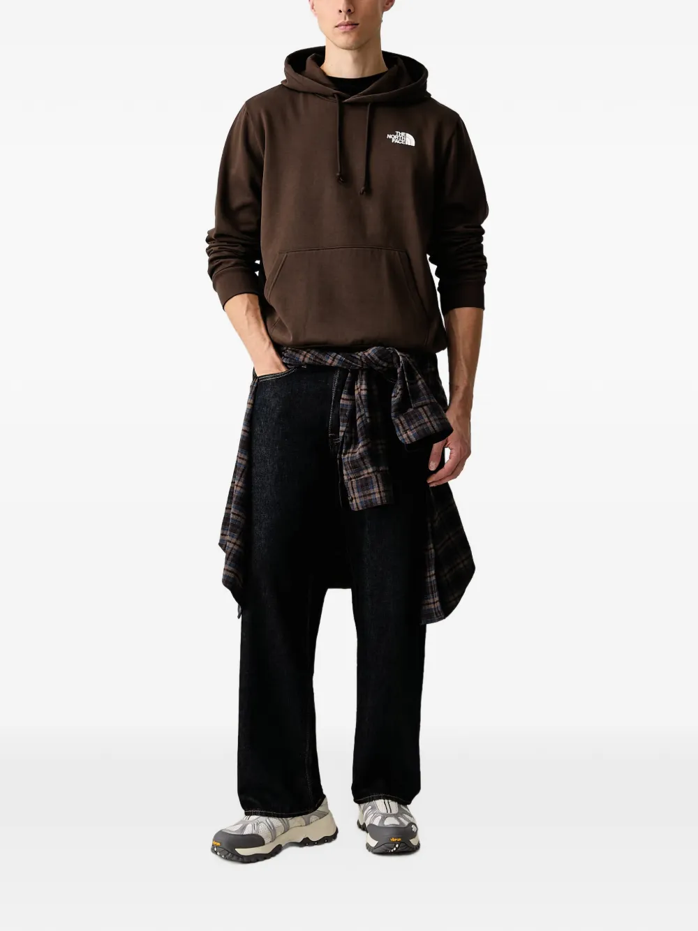 The North Face Evolution Box Nse regular hoodie Bruin