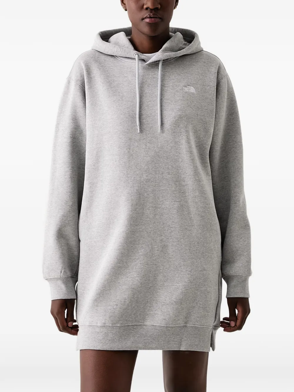 The North Face Essential Simple Dome relaxed hooded dress - Grigio