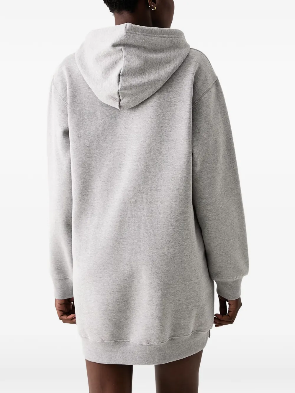 The North Face Essential Simple Dome relaxed hooded dress Grijs