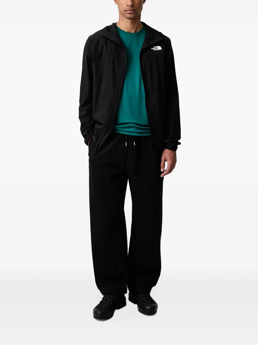 The North Face 24 7 woven jacket 2.0 Zwart