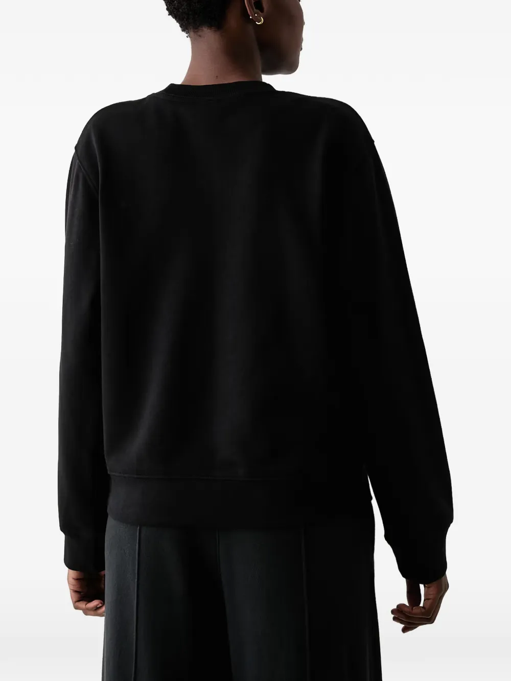 The North Face logo-print sweatshirt Zwart