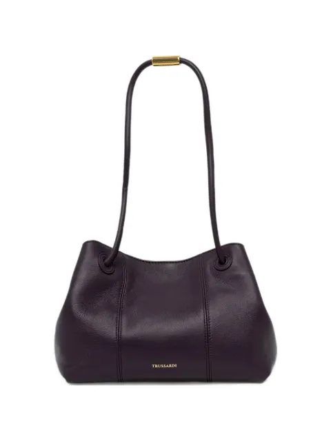 Trussardi Orbita logo-stamp shoulder bag