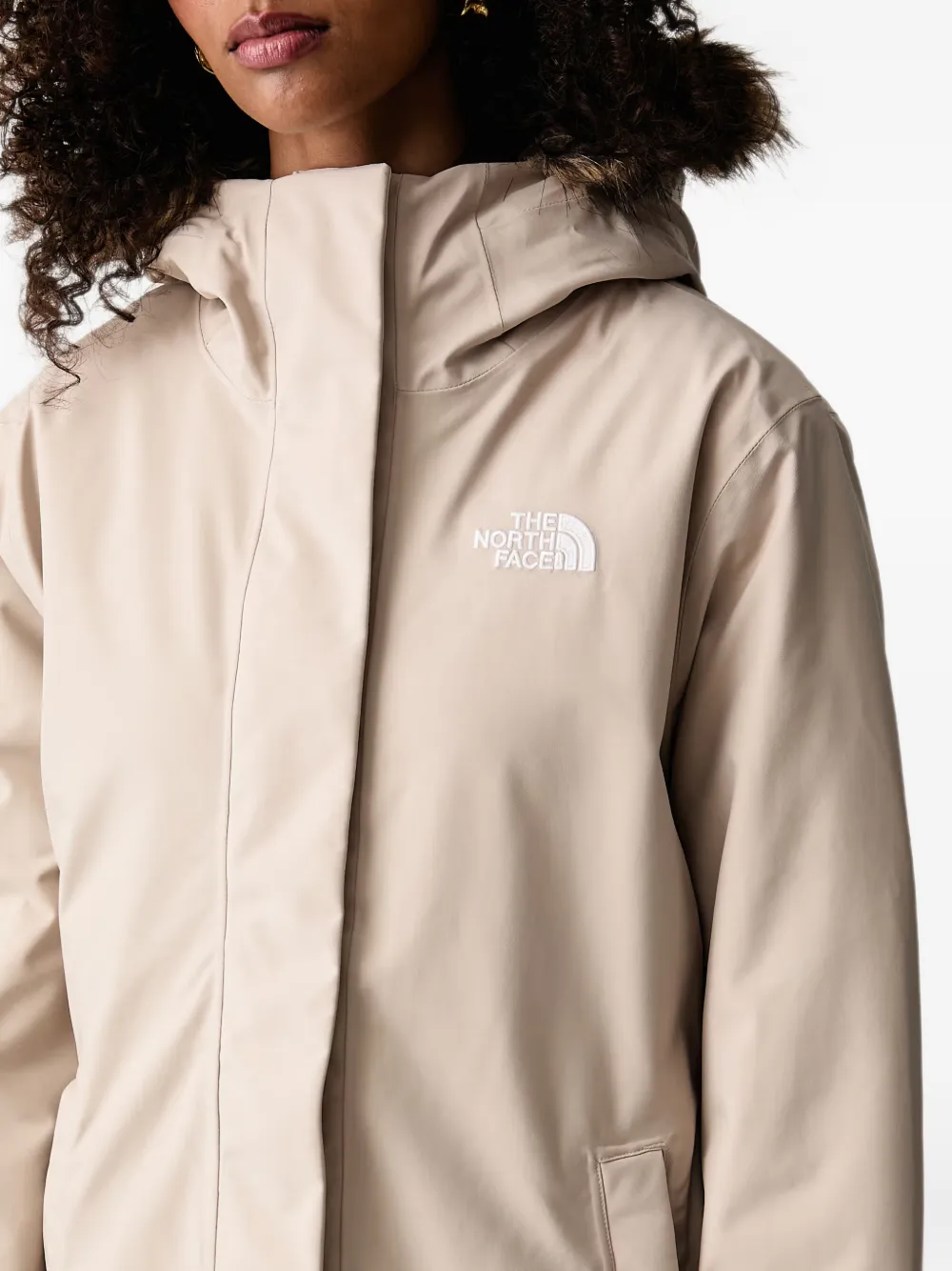 The North Face Artic parka Beige