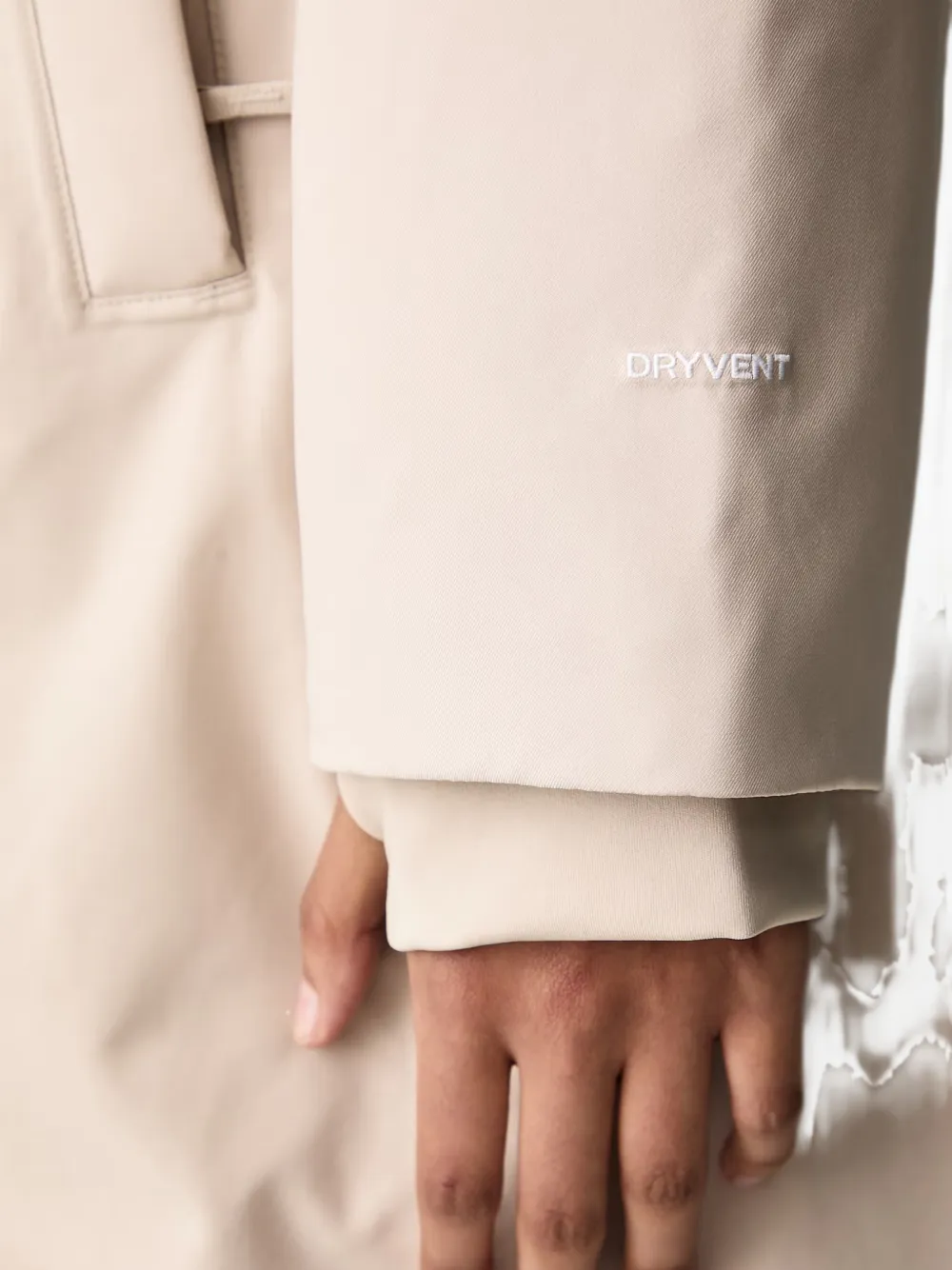 The North Face Artic parka Beige