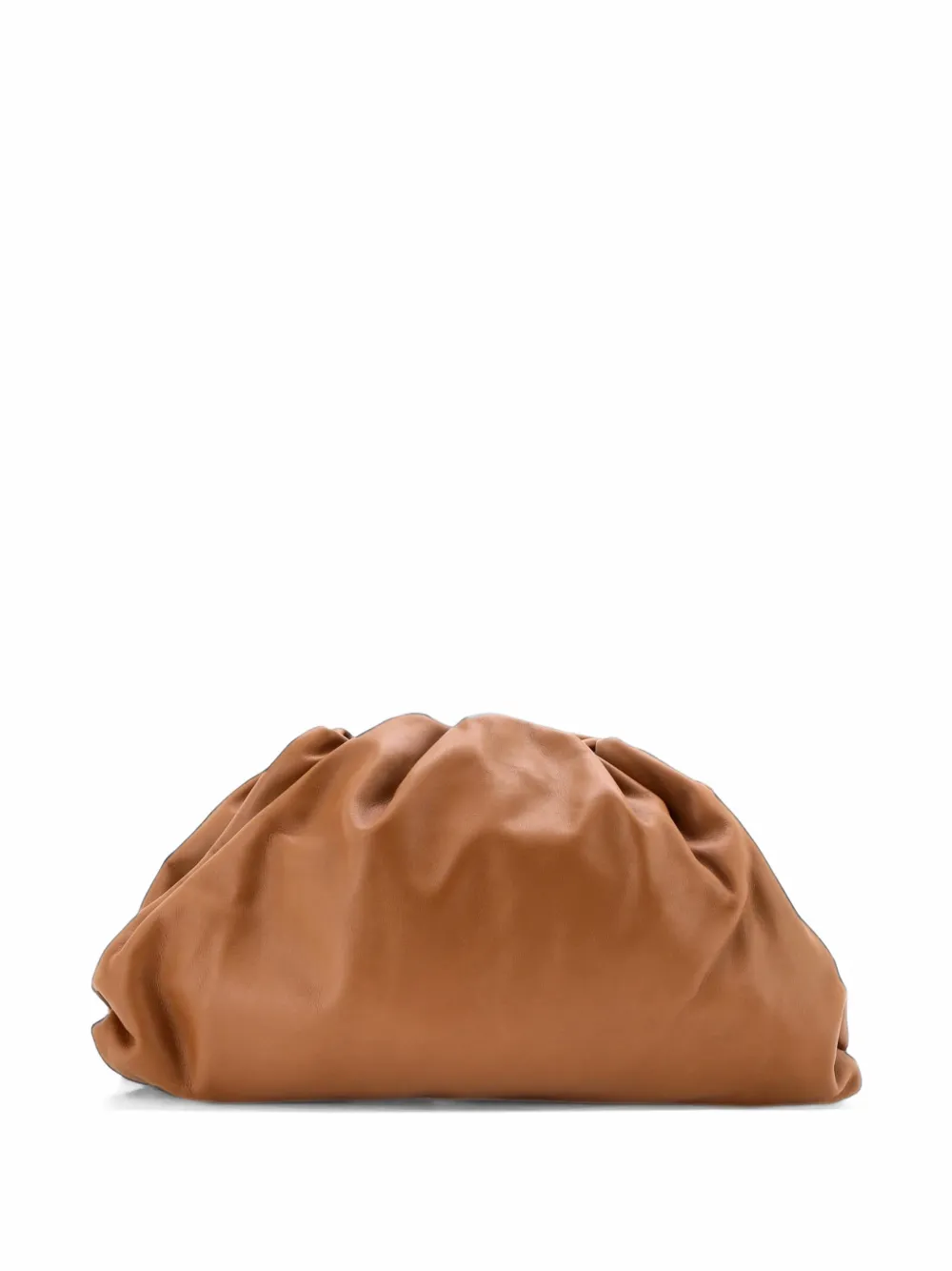 Bottega Veneta Pre-Owned The Pouch Leather Teen clutch bag - Brown