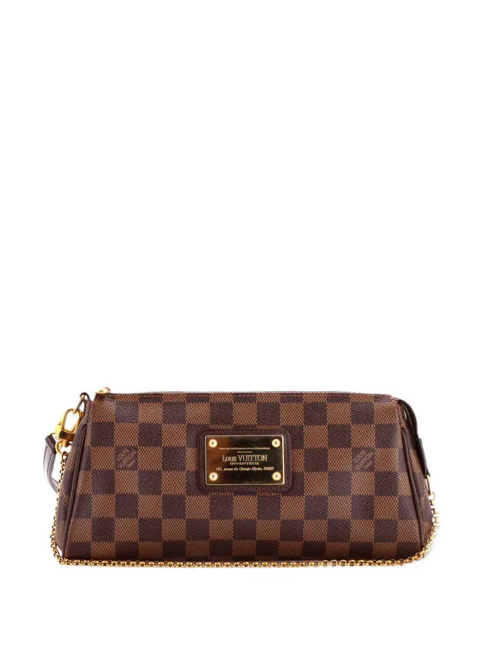 Louis Vuitton Pre-Owned Eva Handbag Damier clutch bag - Brown