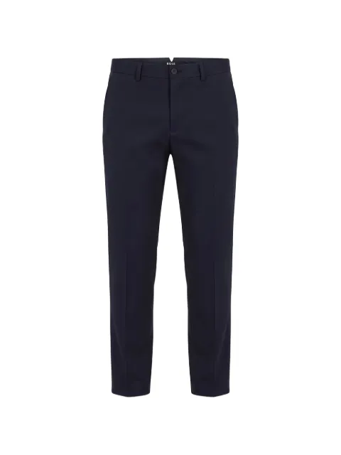 BOSS slim-fit cotton-blend pants