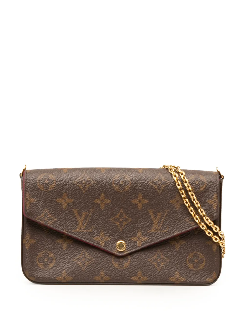 Louis Vuitton Pre-Owned 2020 Monogram Pochette Felicie crossbody bag - Brown