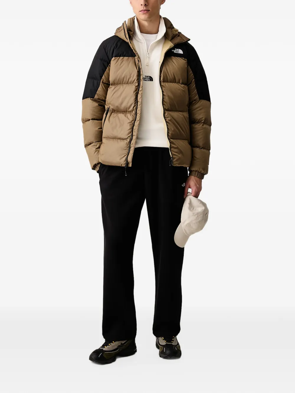 The North Face Diablo Down 2.0 hooded jacket Beige