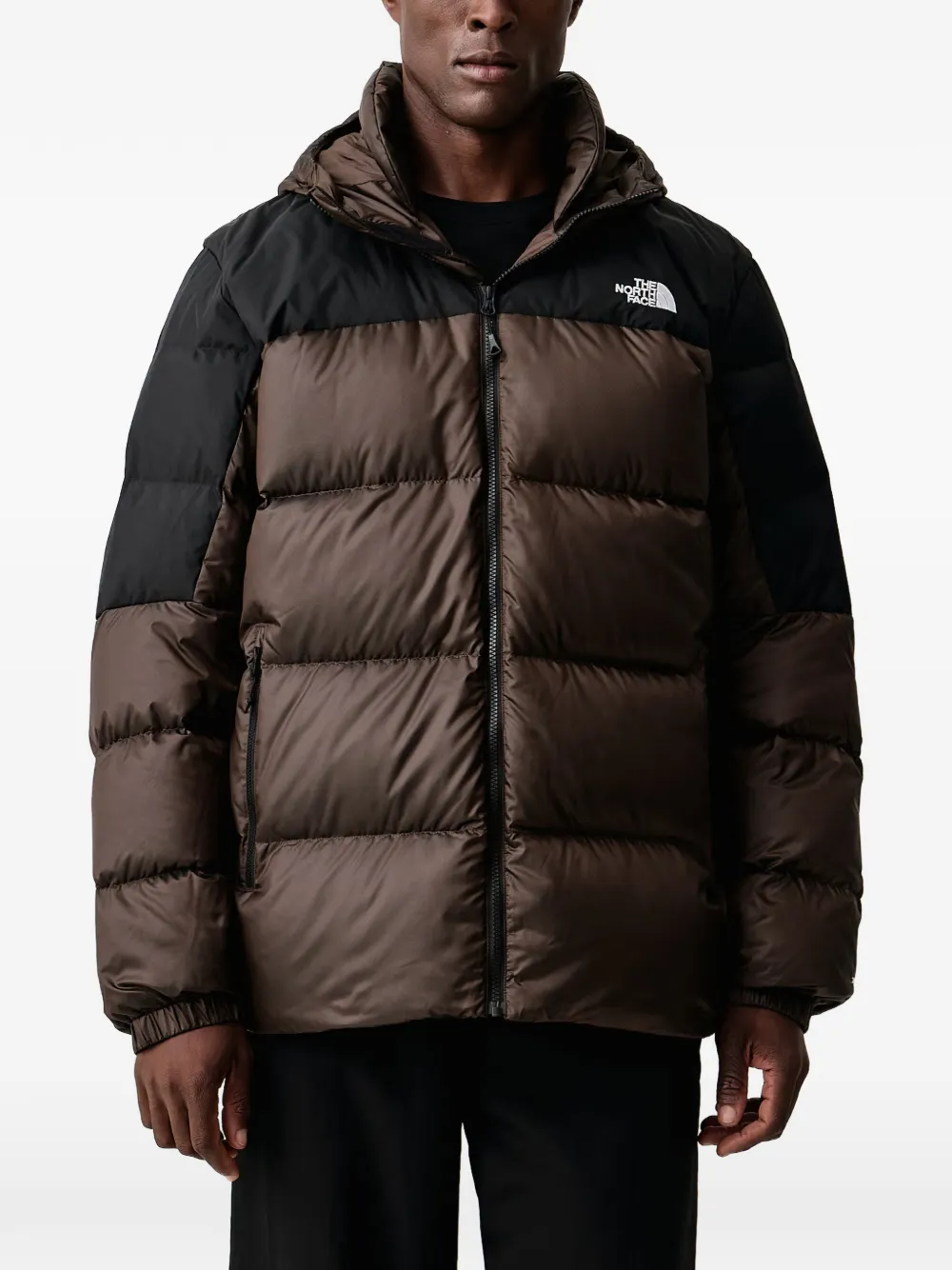 The North Face Diablo Down 2.0 hooded jacket - Marrone