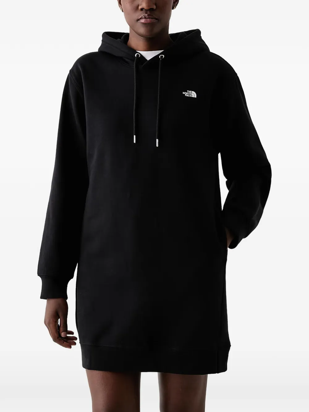 The North Face drawstring hoodie mini dress - Noir The North Face drawstring hoodie mini dress - Noir