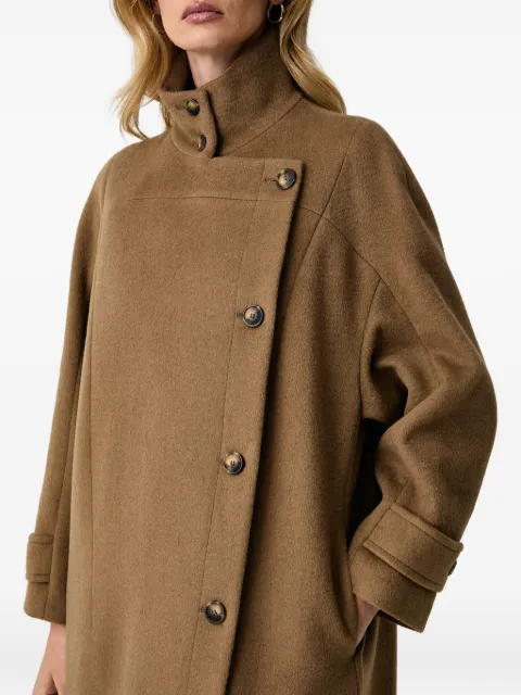 Trussardi oversized long-line coat