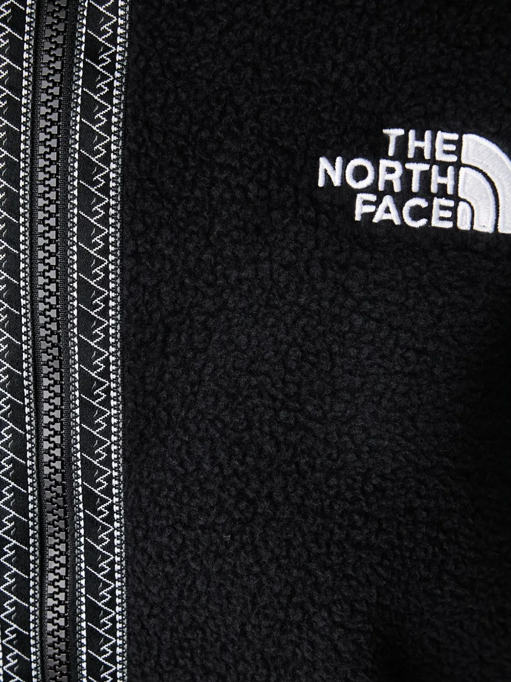The North Face Tnf fleeski full-zip fleece Zwart