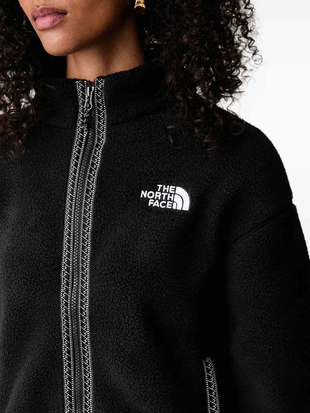The North Face Tnf fleeski full-zip fleece Zwart