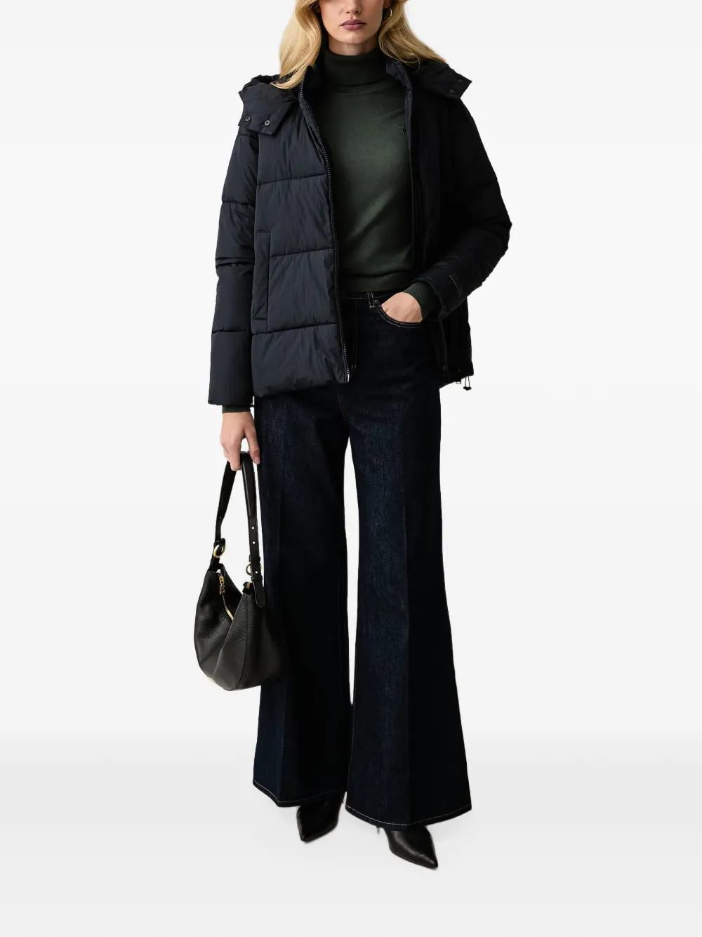 Trussardi turtleneck sweater Groen