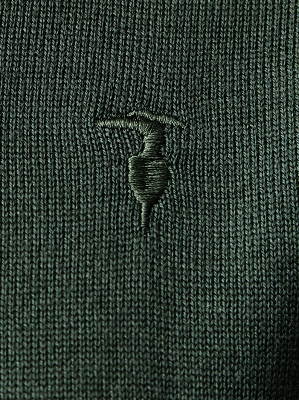 Trussardi turtleneck sweater Groen