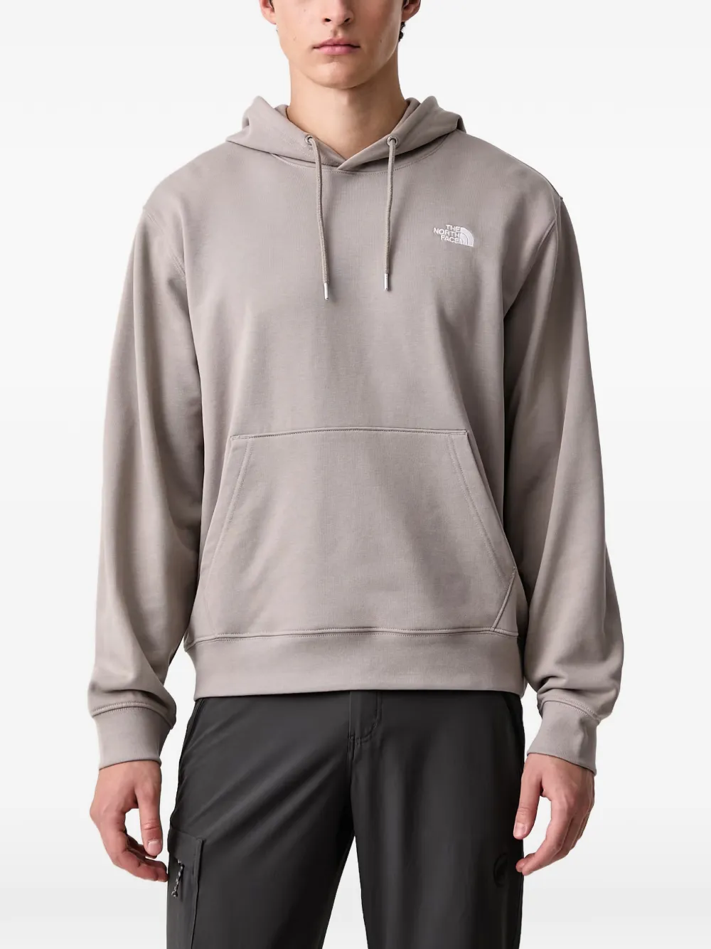 The North Face TNF essential-terry Simple Dome relaxed hoodie - Marrone