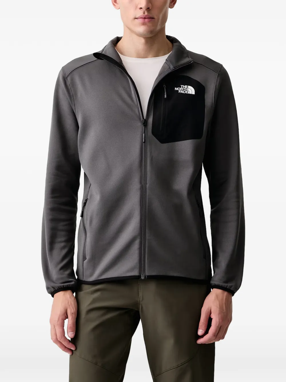 The North Face Crest full-zip sweatshirt - Grigio