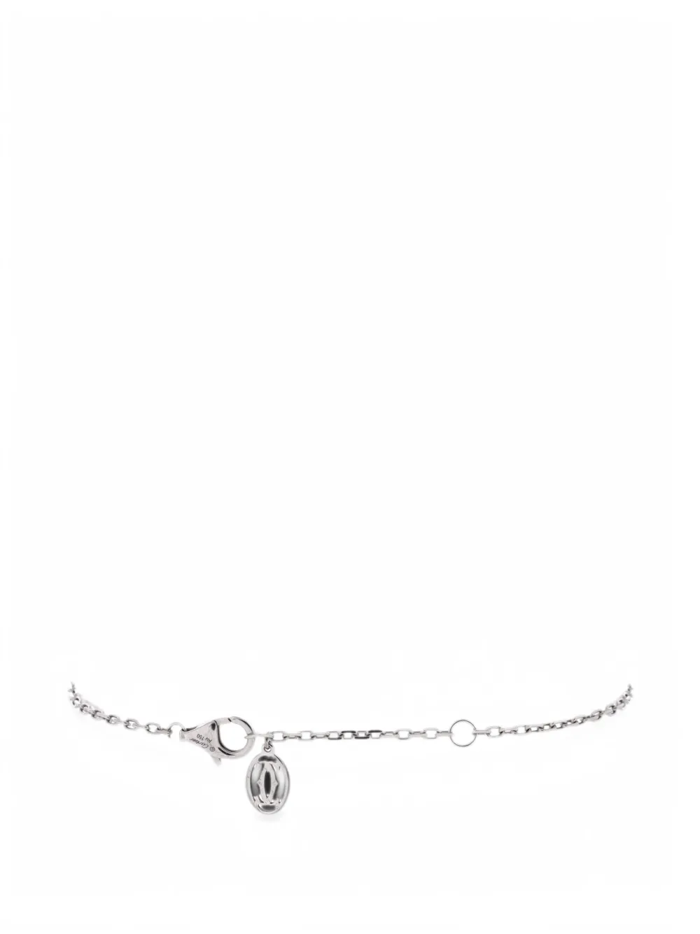 Cartier D'Amour 18K White Gold and Diamond Small bracelet - Argento