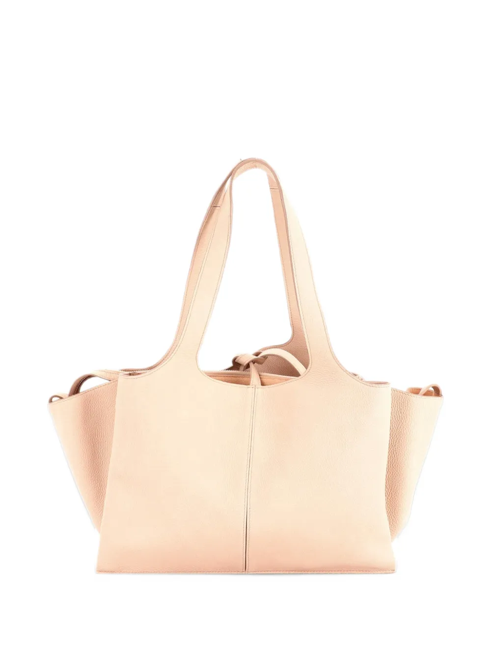 Celine Pre-Owned Tri-Fold Grained Calfskin Small shoulder bag - Toni neutri