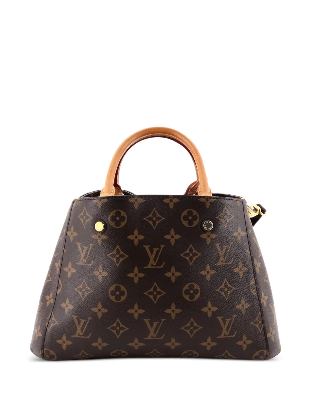 Louis Vuitton Pre-Owned Montaigne Handbag Monogram Canvas BB satchel - Marrone