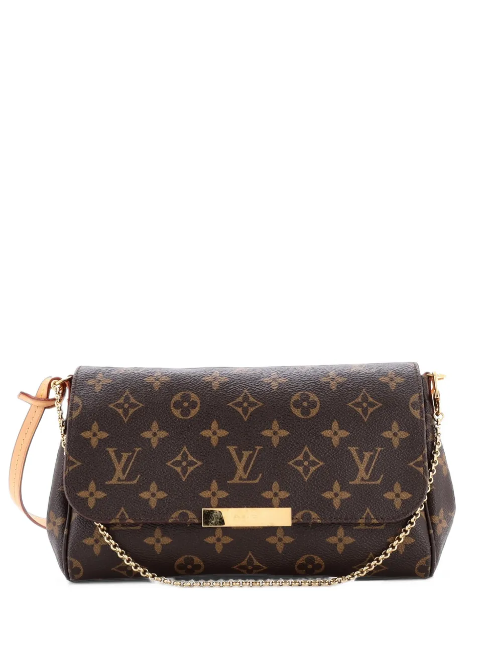 Louis Vuitton Pre-Owned Favorite Handbag Monogram Canvas MM crossbody bag - Brown