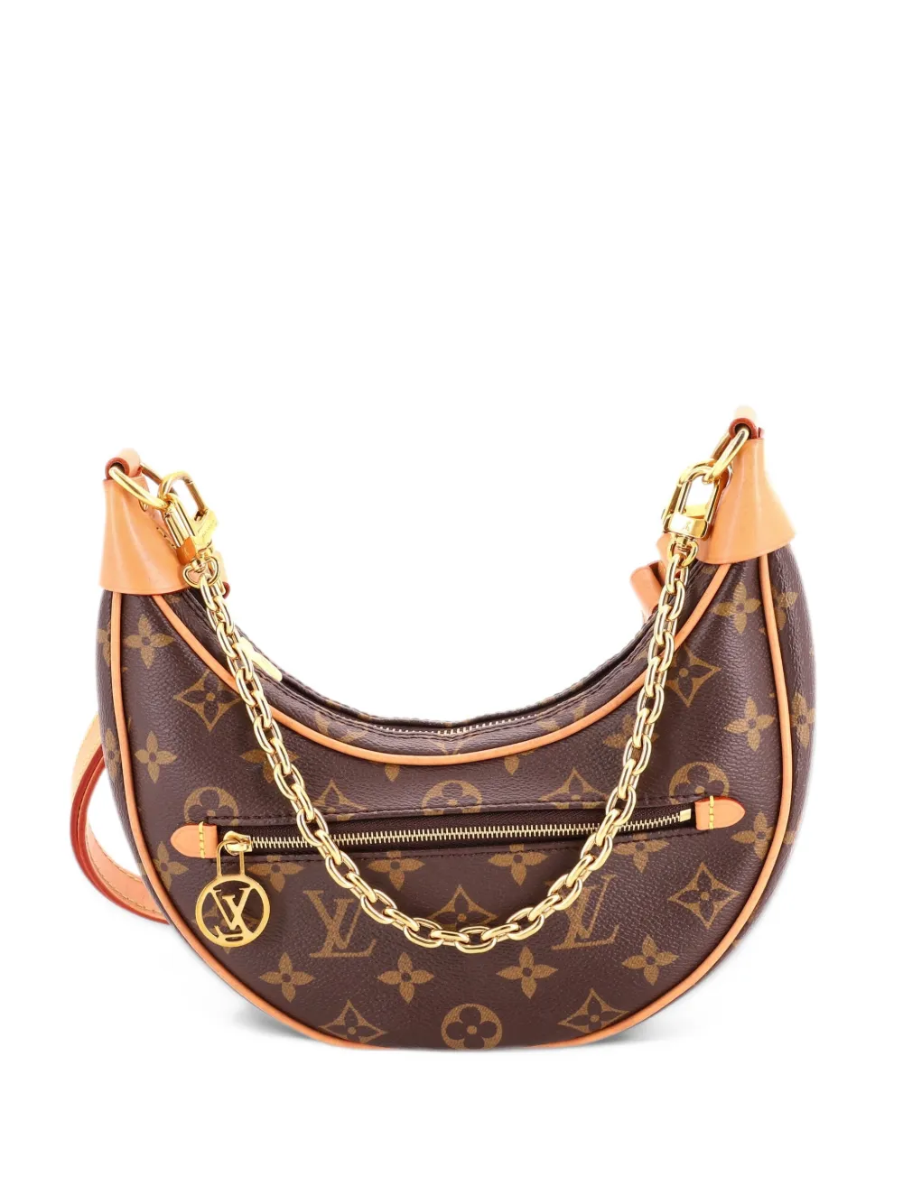 Louis Vuitton Pre-Owned Loop Handbag Monogram Canvas hobo bag - Brown