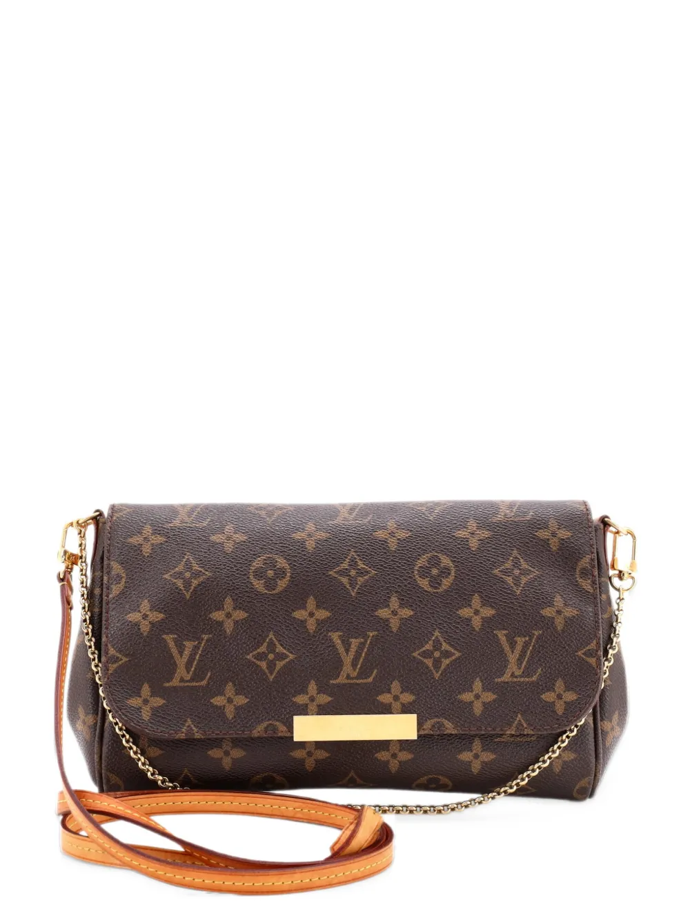 Louis Vuitton Pre-Owned Favorite Handbag Monogram Canvas MM crossbody bag - Brown