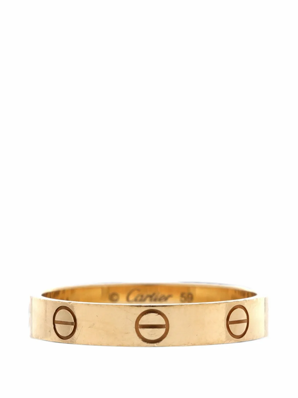 Cartier Love Wedding Band 18K Yellow Gold ring - Oro