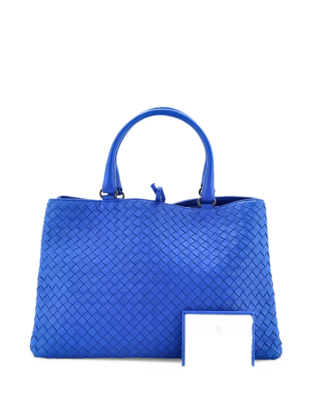 Bottega Veneta Pre-Owned Milano Intrecciato Nappa Large tote bag - Blue