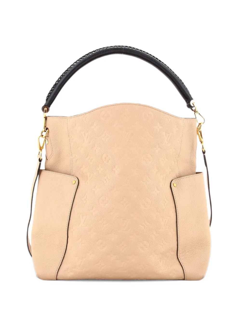 Louis Vuitton Pre-Owned Bagatelle Monogram Empreinte Leather hobo bag - Neutrals