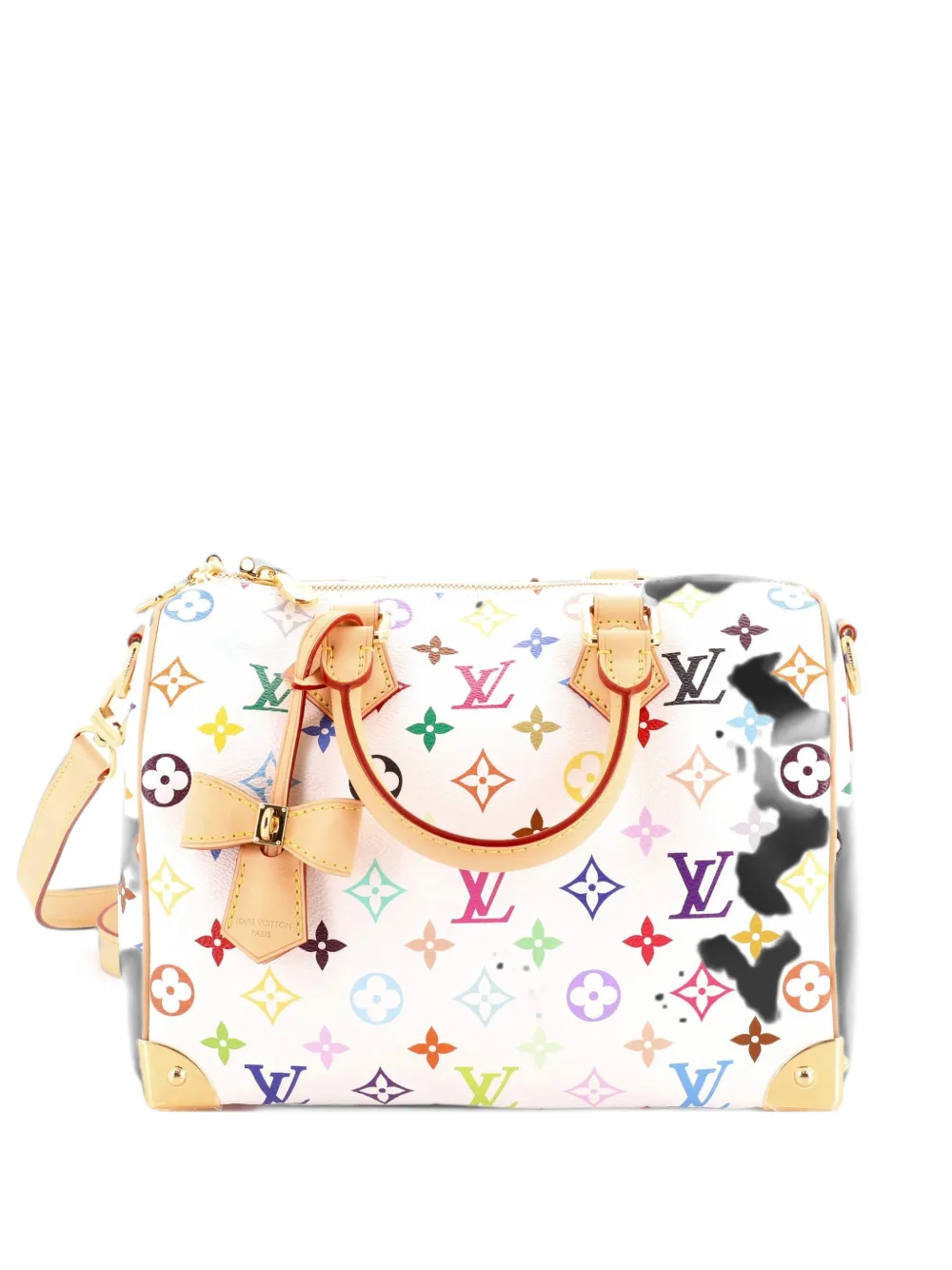 Louis Vuitton Pre-Owned x Takashi Murakami Speedy Soft Bandouliere Bag Monogram Multicolor 25 satchel - Multicolour