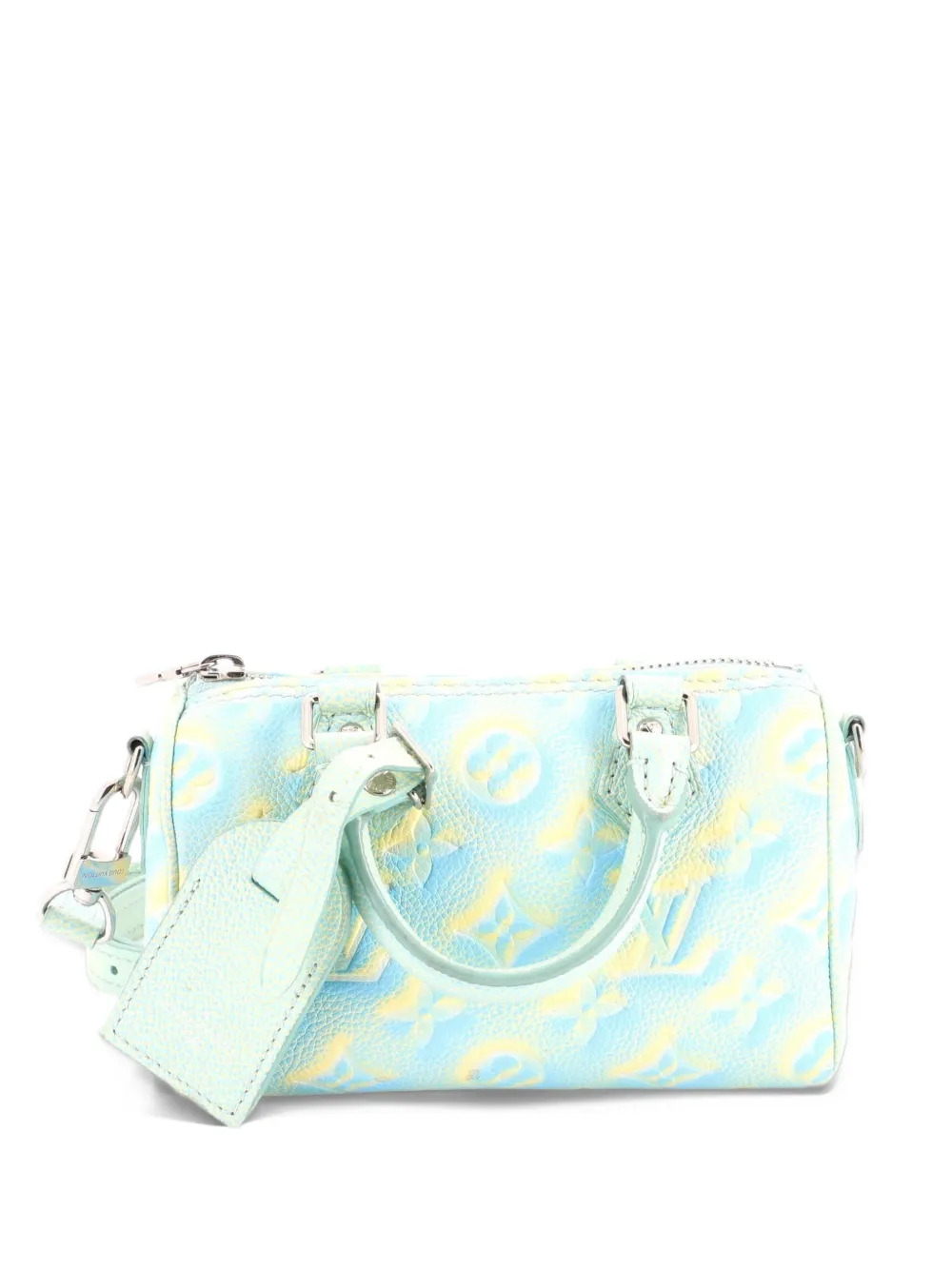 Louis Vuitton Pre-Owned Speedy Bandouliere NM Bag Stardust Monogram Empreinte Leather Nano crossbody bag - Green
