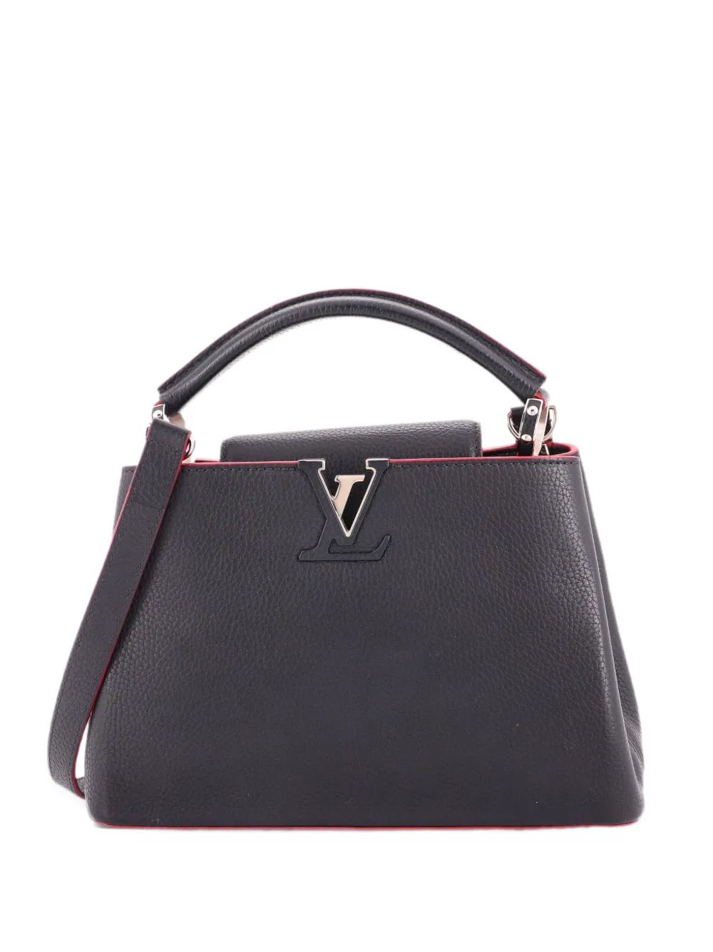 Louis Vuitton Pre-Owned Capucines Bag Leather BB satchel - Black